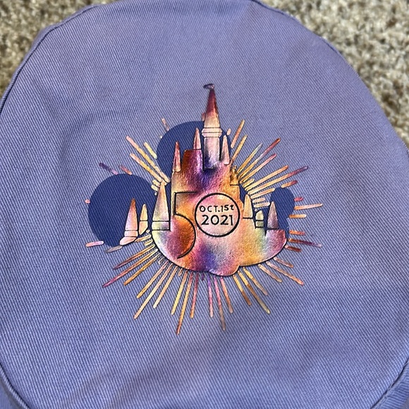 Walt Disney World Turns 50 Bucket Hat New - Picture 2 of 6